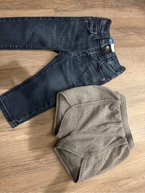 Old Navy Jeans, 12-18 month & 12 month gray shorts